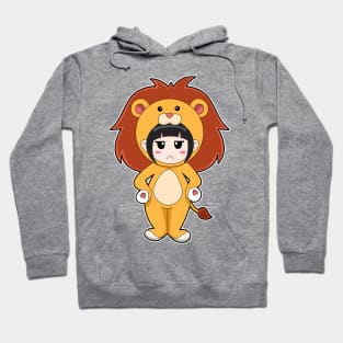 Child with Lion Costume Hoodie